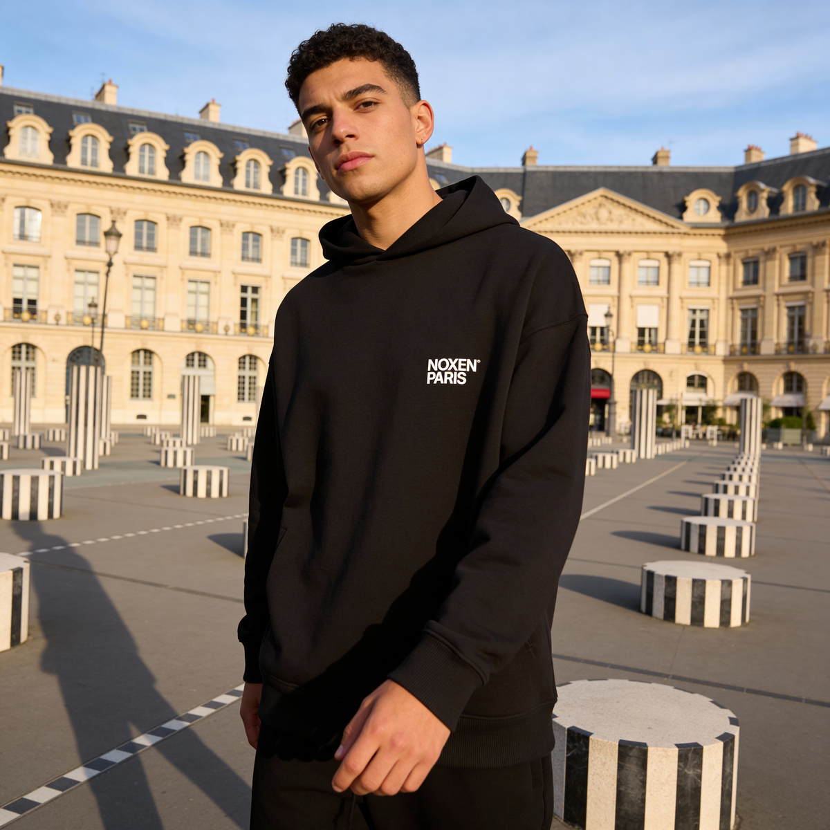 NOXEN Oversized Hoodie — Coton Bio Certifié GOTS
